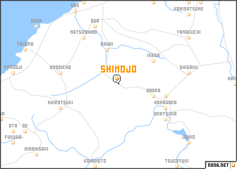 map of Shimojō