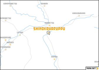 map of Shimo-kawaruppu