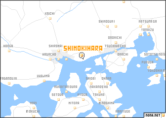 map of Shimo-kihara