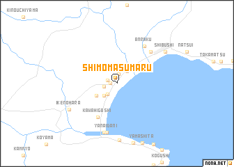 map of Shimomasumaru