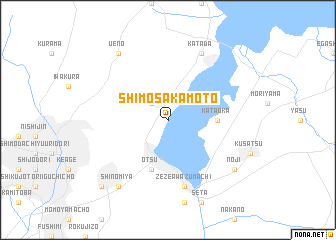 map of Shimo-sakamoto