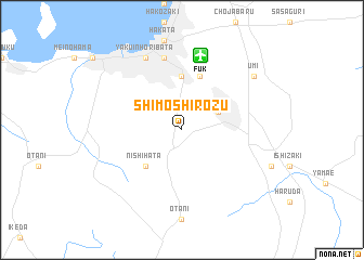 map of Shimo-shirōzu