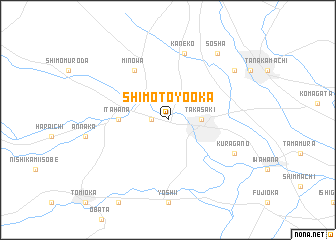 map of Shimo-toyooka