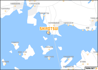 map of Shimotsui