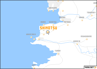 map of Shimotsu