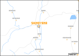 map of Shimoyama