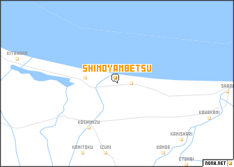 map of Shimo-yambetsu