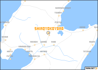 map of Shimo-yokoyama