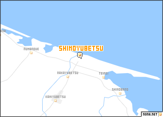 map of Shimo-yūbetsu