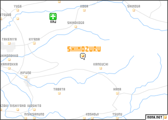 map of Shimozuru