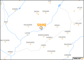 map of Shimo