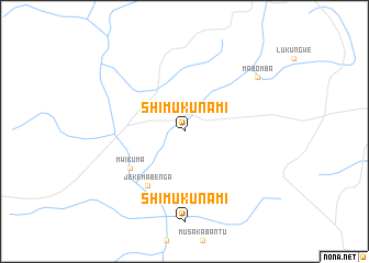 map of Shimukunami