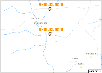 map of Shimukunami