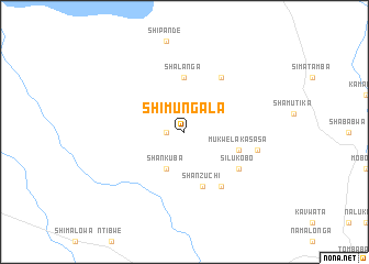 map of Shimungala