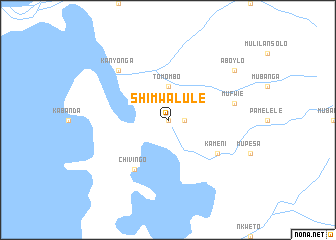 map of Shimwalule