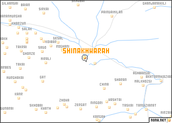 map of Shīna Khwārah