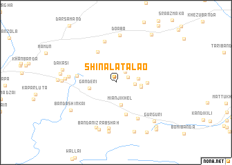 map of Shinala Talao