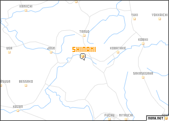 map of Shinami