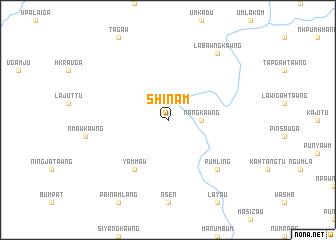 map of Shinam