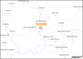 map of Shinao