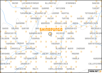 map of Shinapungo