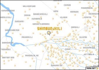 map of Shīn Burj Kili
