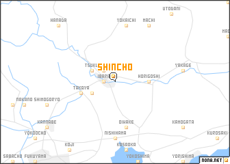 map of Shinchō