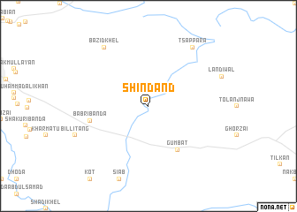 map of Shīndand