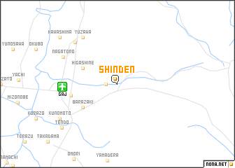 map of Shinden