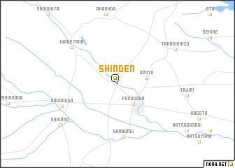 map of Shinden