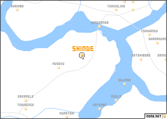 map of Shinde
