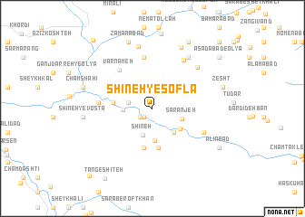 map of Shīneh-ye Soflá