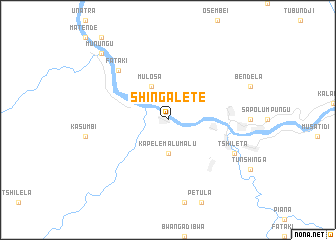 map of Shingalete