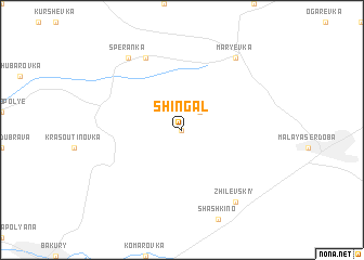 map of Shingal