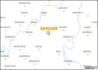 map of Shingdan