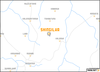 map of Shingilwa