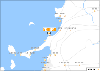 map of Shingū