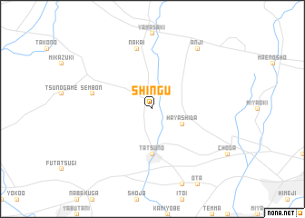 map of Shingū