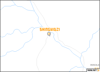 map of Shingwidzi