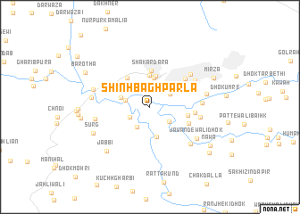 map of Shinh Bāgh Pārla