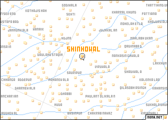 map of Shīnhowāl