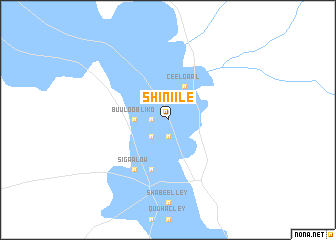 map of Shiniile