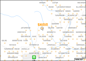 map of Shinin