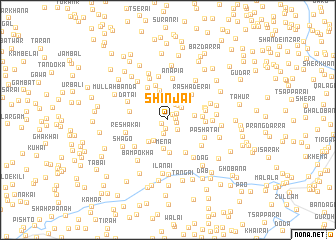 map of Shīnjai