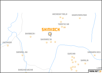 map of Shīn Kach