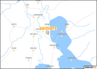 map of Shinkafe