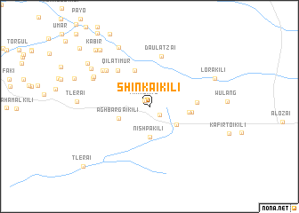 map of Shinkai Kili
