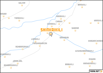 map of Shīnkai Kili