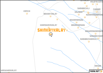 map of Shinkay Kalay