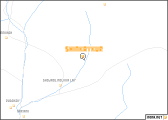 map of Shīnkay Kūr